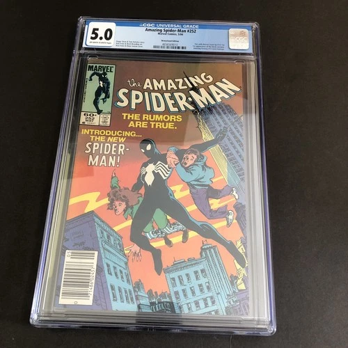The Amazing Spider-Man #252 CGC 5.0 Newsstand #4656569010 Marvel Comics May 1984