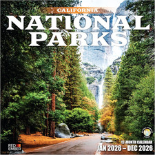 California National Parks 2026 Wall Calendar 12 Month | 12" X 24" Open | Thick &