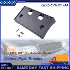 Front Bumper Plate Mount Bracket Fits 1998-2011 Ford Crown Victoria Police Front Bumper Plate Mount Bracket Fits 1998-2011 Ford Crown Victoria Police
