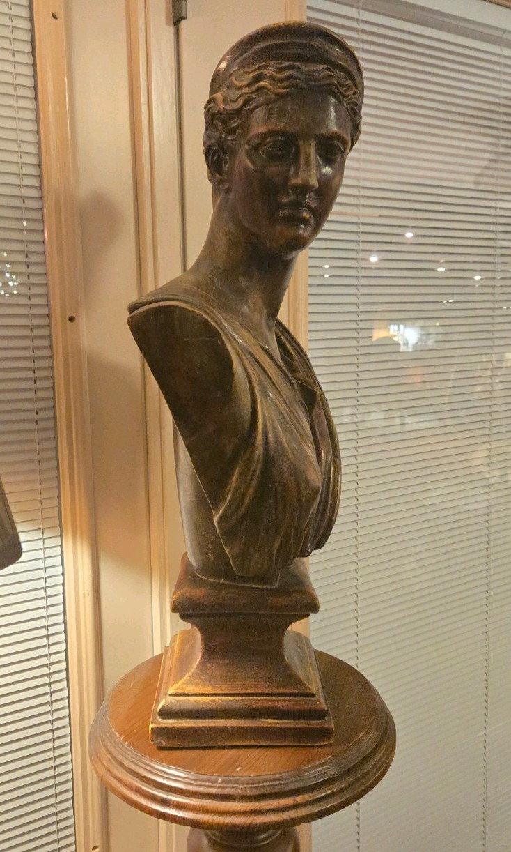 Large Artemis Diana Bust Sculpture Statue Greek 23 In Bust Statue Classical Art