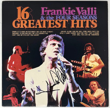 Frankie Valli Signed Autograph The Four Seasons Vinyl Record Album LP JSA COA