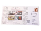 GB 1997 TALYLLYN RAILWAY 40th ANN OF RAILWAY LETTER SERVICE MINI SHEET FDC