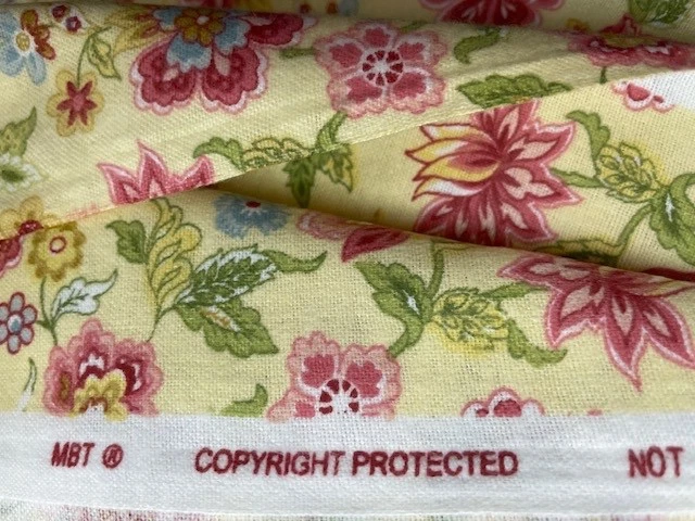 MBT tela de franela de algodón acogedora - NUEVA 5 + yardas total Paisley y Floral Foto 3 de 3