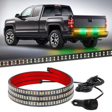 60 inch Amber Green Emergency Tailgate/Rear Window Strobe Lights Strip 360
