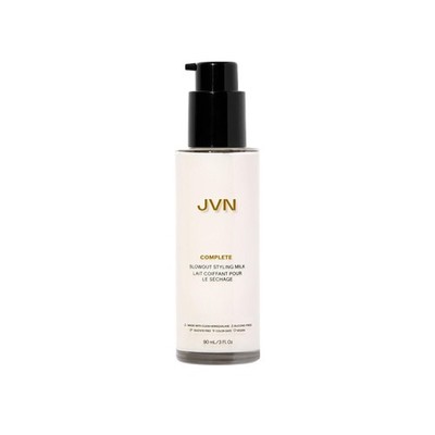Hair Styling Milk 3 Fl Oz Frizz Fighting Heat Protectant JVN Complete Blowout