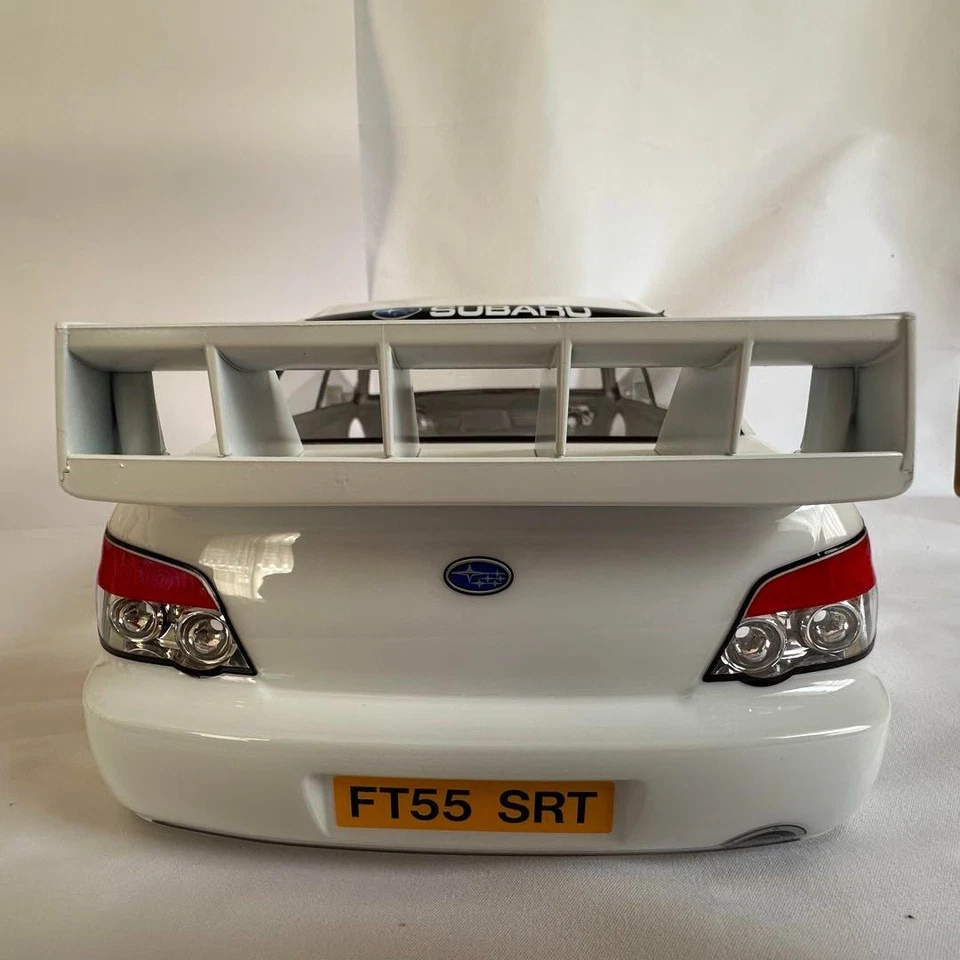 SUBARU Impreza WRC Monte RC Carrocería Solo 1:10 Blanco Todo Pintado TAMIYA Foto 4 de 4
