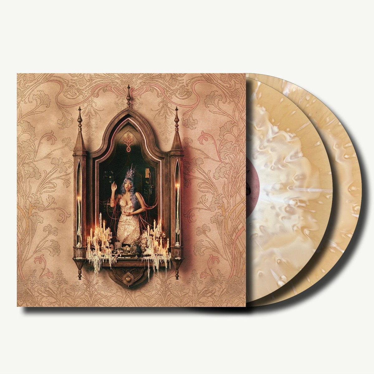 Melanie Martinez-Hades BR 789/3000 限定LP Melanie Martinez - Hades Blood Records White Ochre Colour Vinyl