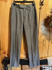 Calvin Klein Boys Dress Pants Flat Front Modern Fit Silverware Size 14 Reg NWT