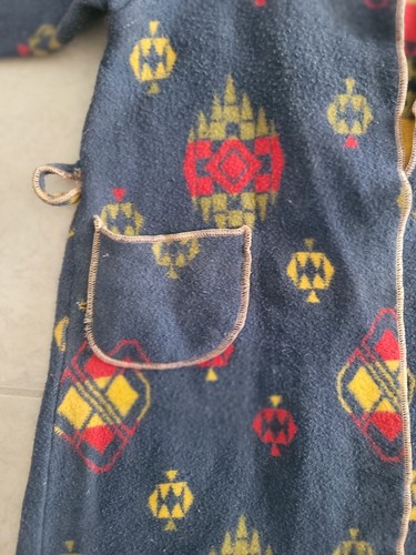 Native American Child's Pattern Jacket With Pocket/Roll Up Sleeves(3234HOTB) - Picture 6 of 13