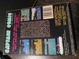Captain Comic BLUE (Nintendo NES) Complete in Box CIB #1