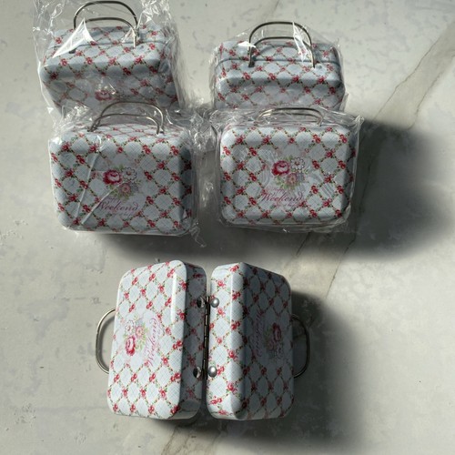 5 kleine Blechdosen, leere Aufbewahrungsbox für Partygeschenke, Geschenke - Bild 5 von 5