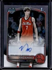 2025-26 Bowman Niko Bundalo Chrome Auto Autograph 1st Prospect #CPA-NB Rebels