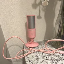 Razer Seiren X Quartz Edition Pink USB Condenser Microphone Mute, Stand