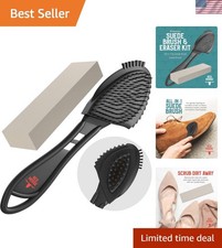 Deep Cleaning Suede Brush  Eraser Set - Restore Luxury Footwear Effectively