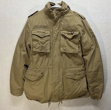 Giacca da campo gigante Brandit M65 kaki foderata sherpa uomo cappotto piccolo stile militare