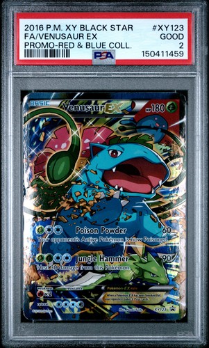 Venusaur-EX graded PSA 2 for sale on eBay