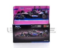 BBURAGO 1/43 - ALPINE A524 - SEASON CAR 2024 (E. OCON) 38219-O
