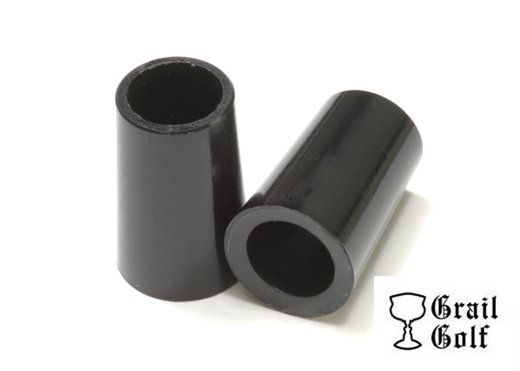 GRAIL GOLF NEW PREMIUM BLACK WOOD FERRULES .335 .87