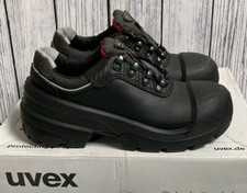 Image of Uvex Quatro Pro Low S3 SRC Leather Safety Work Boots Shoes Steel Toe UK 5 EU 38