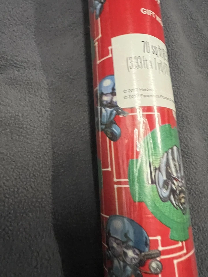 Transformer The Last Knight Gift Wrapping Paper 70sq Ft 2017 Hasbro - Image 2 of 3