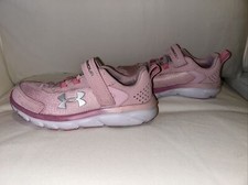 Under Armour Girls Running Shoes Prime Pink Size 1