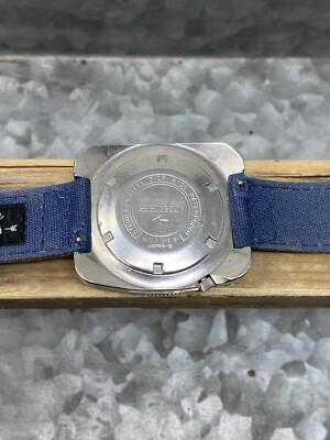 Seiko 5126-8130 Rally Sports 5 Blue Dial Automatic, Clean