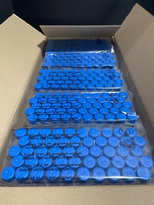 Greiner Bio-One Centrifuge Tube 15 ml PS 17 x 120 mm Sterile Total of 500 Tubes