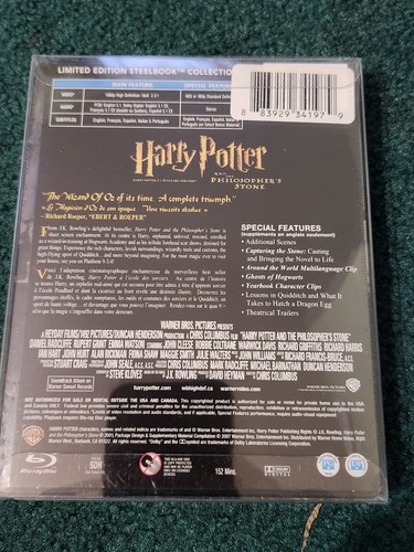 Harry Potter 8 Steelbook w/ Storage Case/Shelf Set Future Shop NEW collection - Picture 3 of 22
