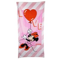Disney Minnie Mouse - Handtuch Badehandtuch Badetuch Xxl Strandtuch 70X140 Neu