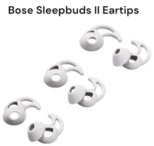 3 Pair Original Bose Sleepbuds II 2 Sleeping Earbuds Silicone Eartips-S/M/L Size