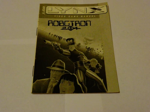 ATARI LYNX Game Manual - Robotron 2084
