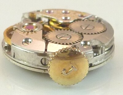 Mouvement De Montre Mécanique Vintage Juvenia 916 - Pour Pièces Ou Réparation, Balancier Fonctionnel