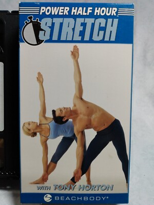 Power Half Hour STRETCH with Tony Horton ''Beach Body'' VHS 2002