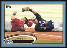2012 Topps Walmart Blue Casey McGehee #136 Milwaukee Brewers