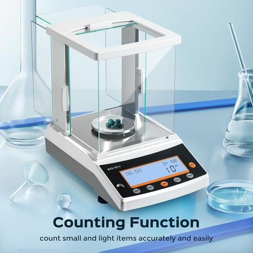 Balanza Analítica Alta Precisión Laboratorio Joyería Peso Báscula 0.0001g 0.1mg - Imagen 5 de 7