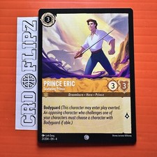 Disney Lorcana Ursula's Return Prince Eric Seafaring Prince 21/204 Non Holo