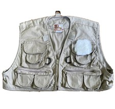 Vintage Fly Fishing Vest Rio Bravo Prestige Jacket Coat Unisex M Many Pockets