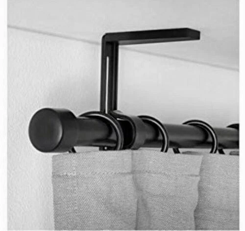 Un nuevo soporte de techo de pared IKEA BETYDLIG negro soporte de varilla ajustable Foto 2 de 2