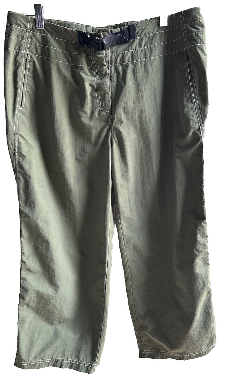 ExOfficio Nylon Pants Size Large Green Outdoors, Hiking, Camping