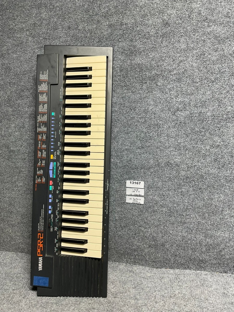 Yamaha PSR-2 Keyboard 🎶🖤 49-Key Portatone – Vintage Black