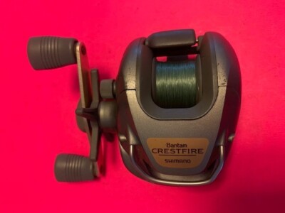 SHIMANO BANTAM CRESTFIRE CR-2008 BAITCASTING FISHING REEL BASS