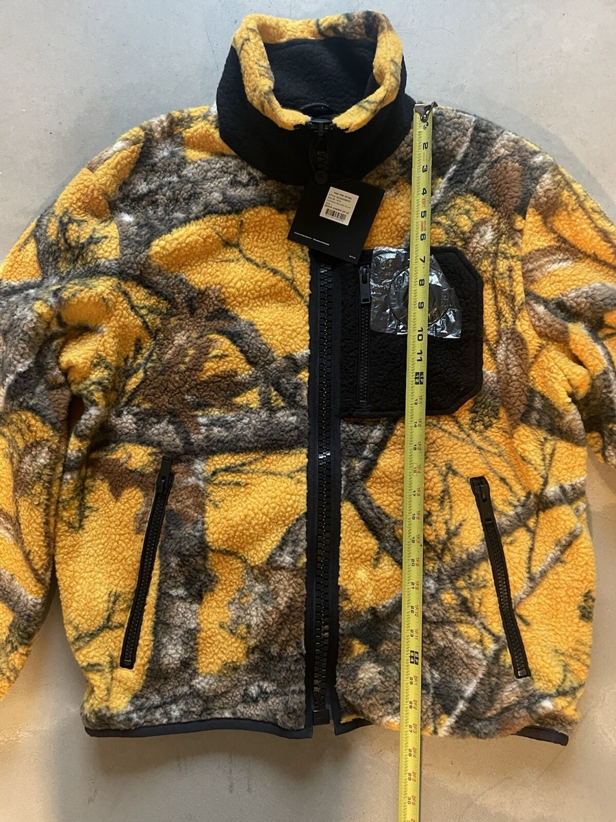Moose Knuckles Post Malone Sherpa Zip Up Fleece Large RealTree