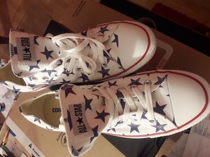 converse blanche avec etoile