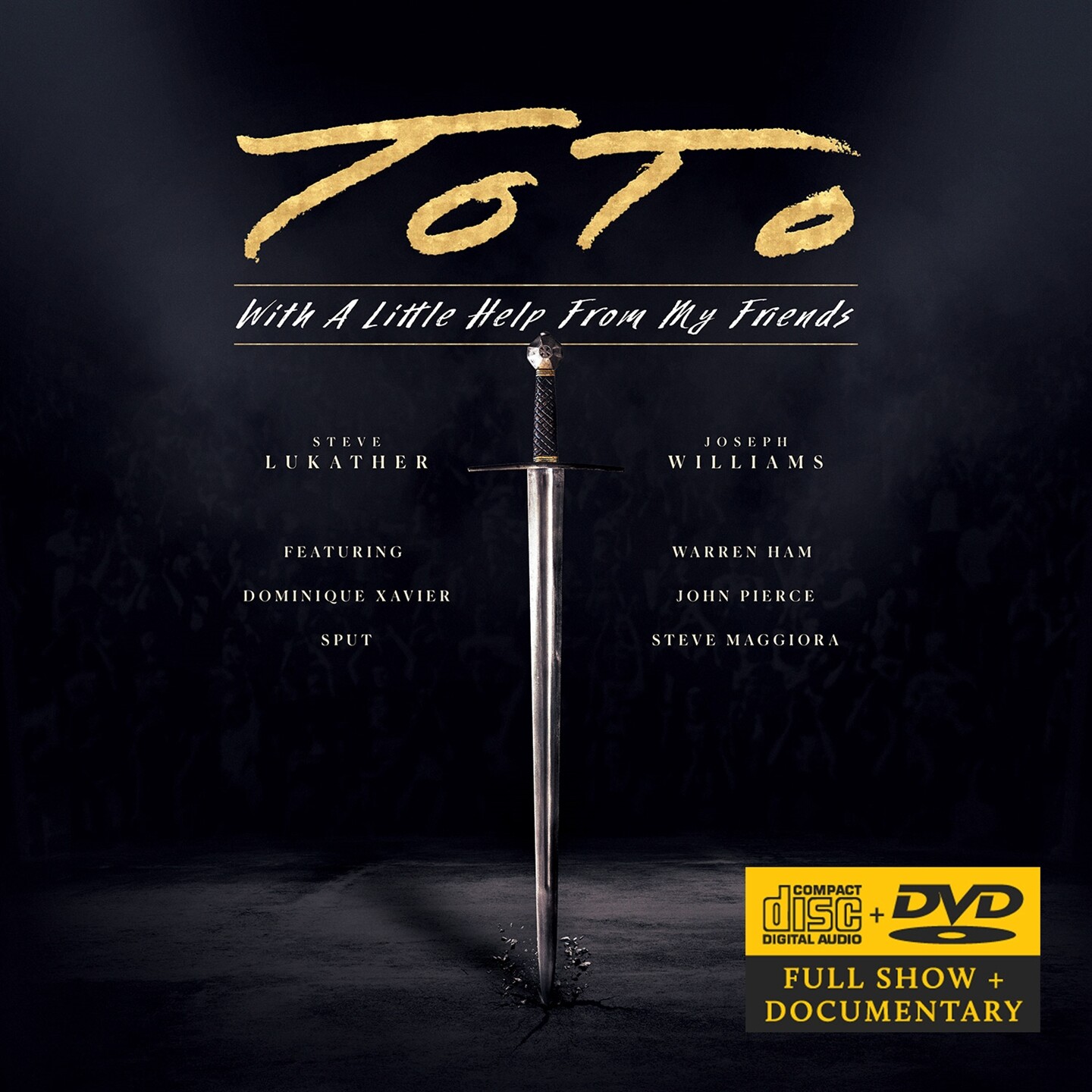 TOTO - WITH A LITTLE HELP FROM MY FRIENDS - CD+DVD NUOVO SIGILLATO 2021