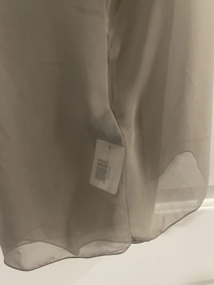 Preciosa Camiseta sin Mangas ROZAE NICHOLS Lentejuelas Año Nuevo Talla Mediana Gris Rojo Navidad Foto 4 de 4