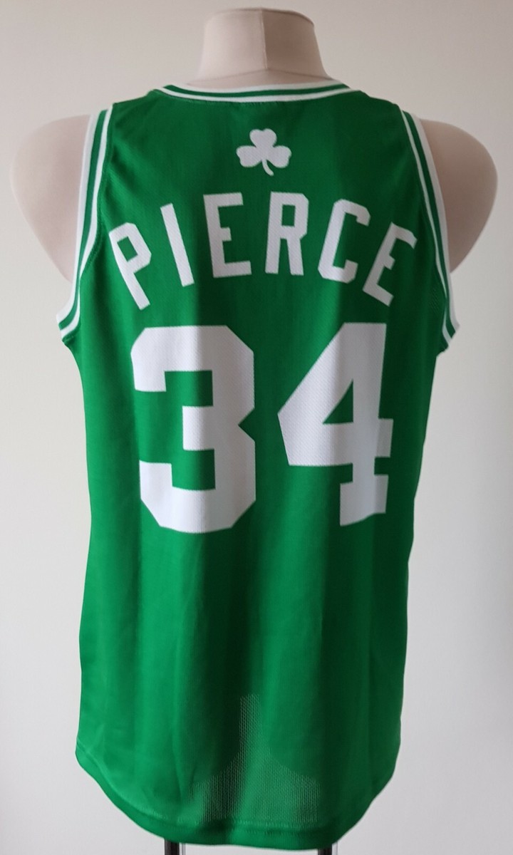 【一点物】 セルティックス CELTICS PIERCE NBA ゲームシャツL BOSTON CELTICS NBA Finals Jersey Paul Pierce L (48) Green