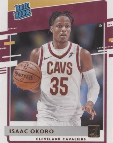 2020-21 Panini NBA Hoops Basketball Isaac Okoro Cleveland