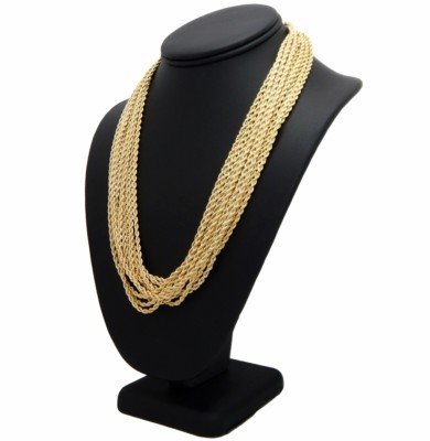 12 Piece Rope Chain Necklace 3mm 16
