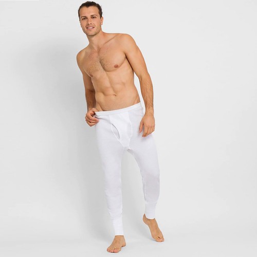 Holeproof Aircel Thermal Mens Long Johns Warm Pants Underwear Waffle Knit MYPY1A - Picture 8 of 11