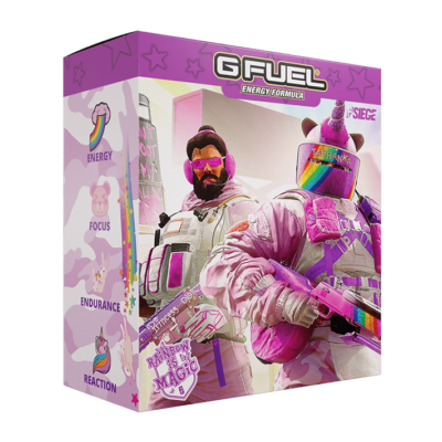 GOGO！unicorn G Fuel Six Siege Unicorn Sunshine Collector's Box Tub Tall Shaker